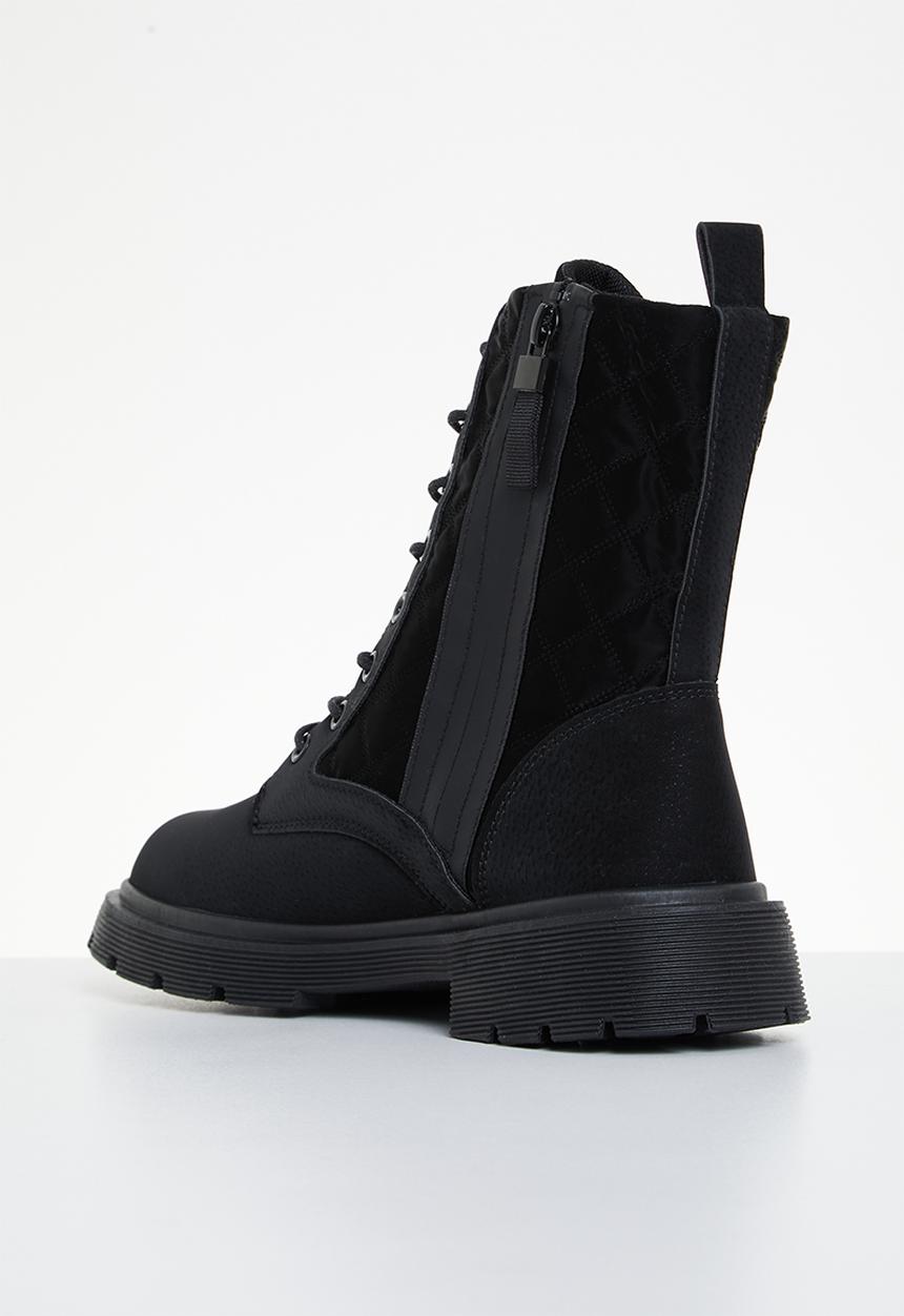 Superbalist - Fernanda lace up boot - black