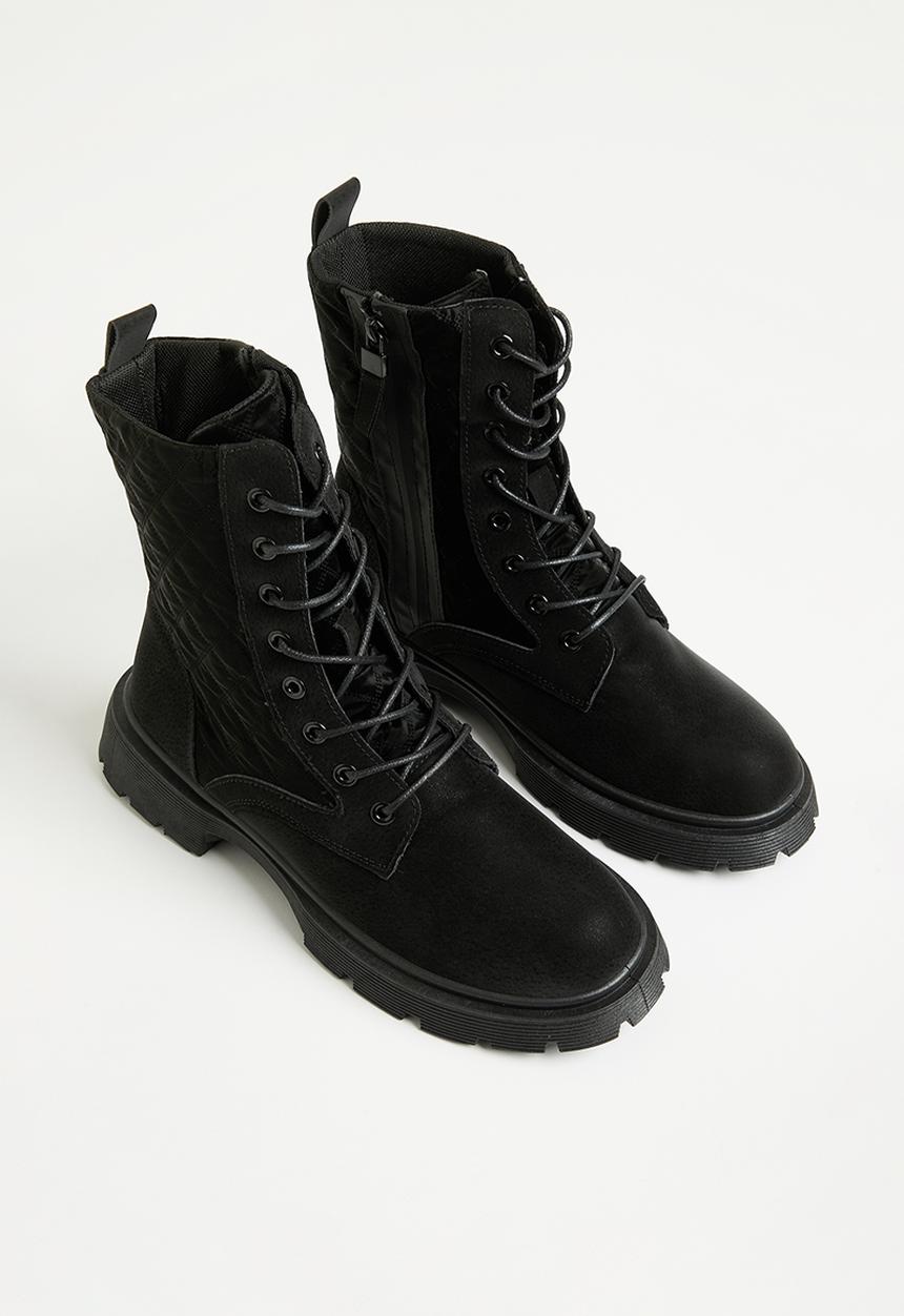 Superbalist - Fernanda lace up boot - black