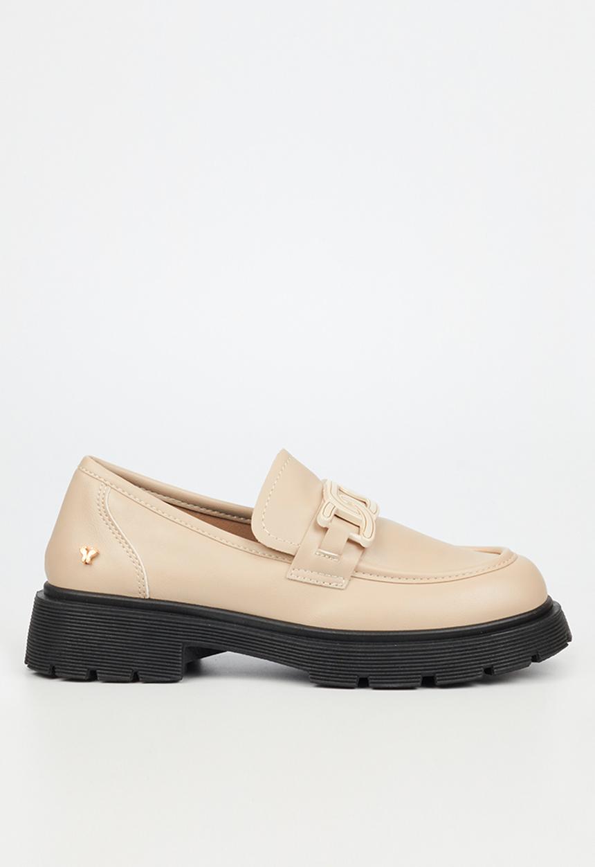 Butterfly Feet - Logan 1 loafer - nude