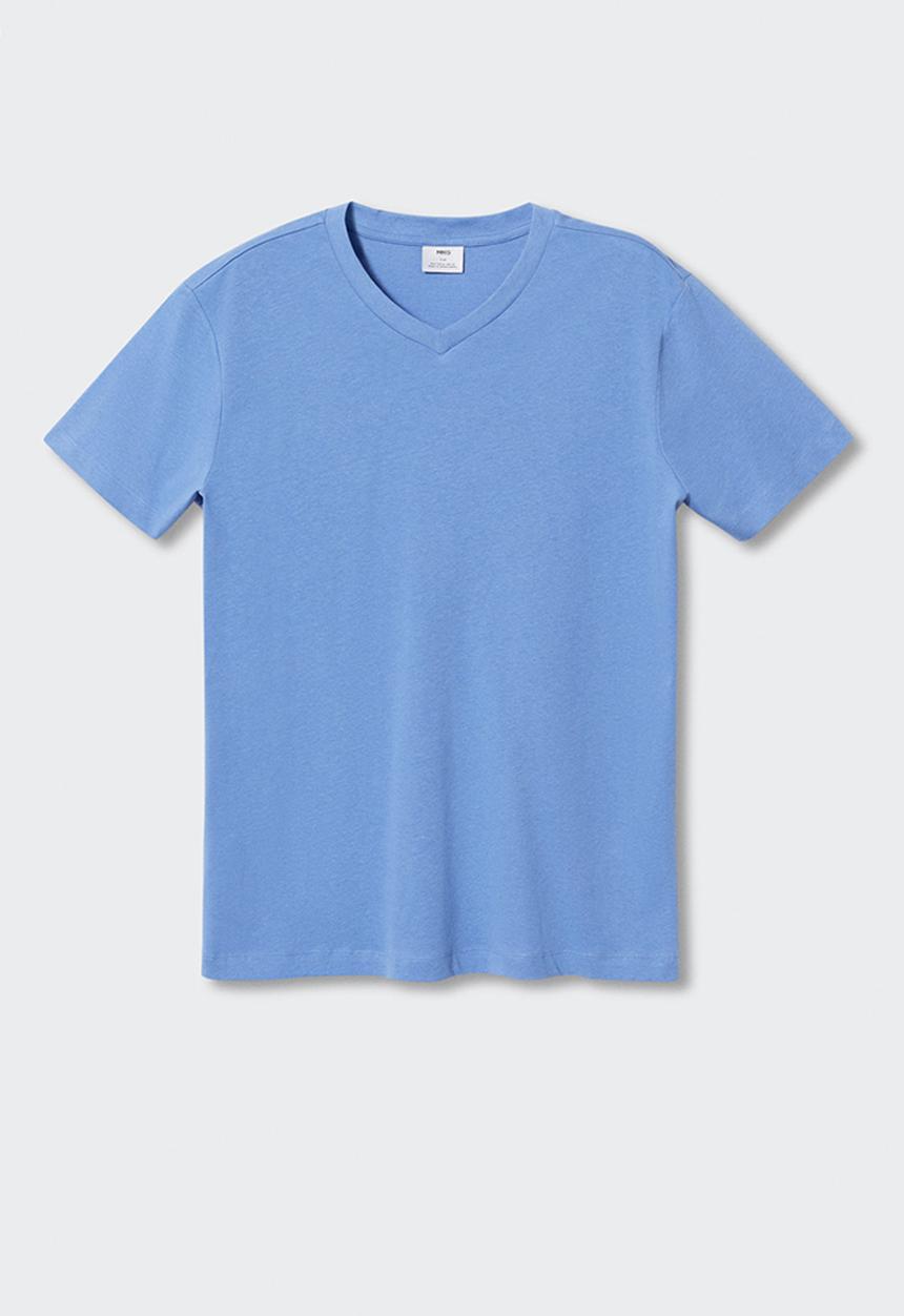 MANGO - T-shirt chelsea - blue 