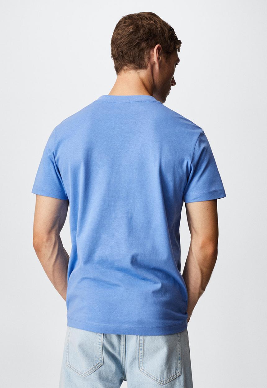 MANGO - T-shirt chelsea - blue 