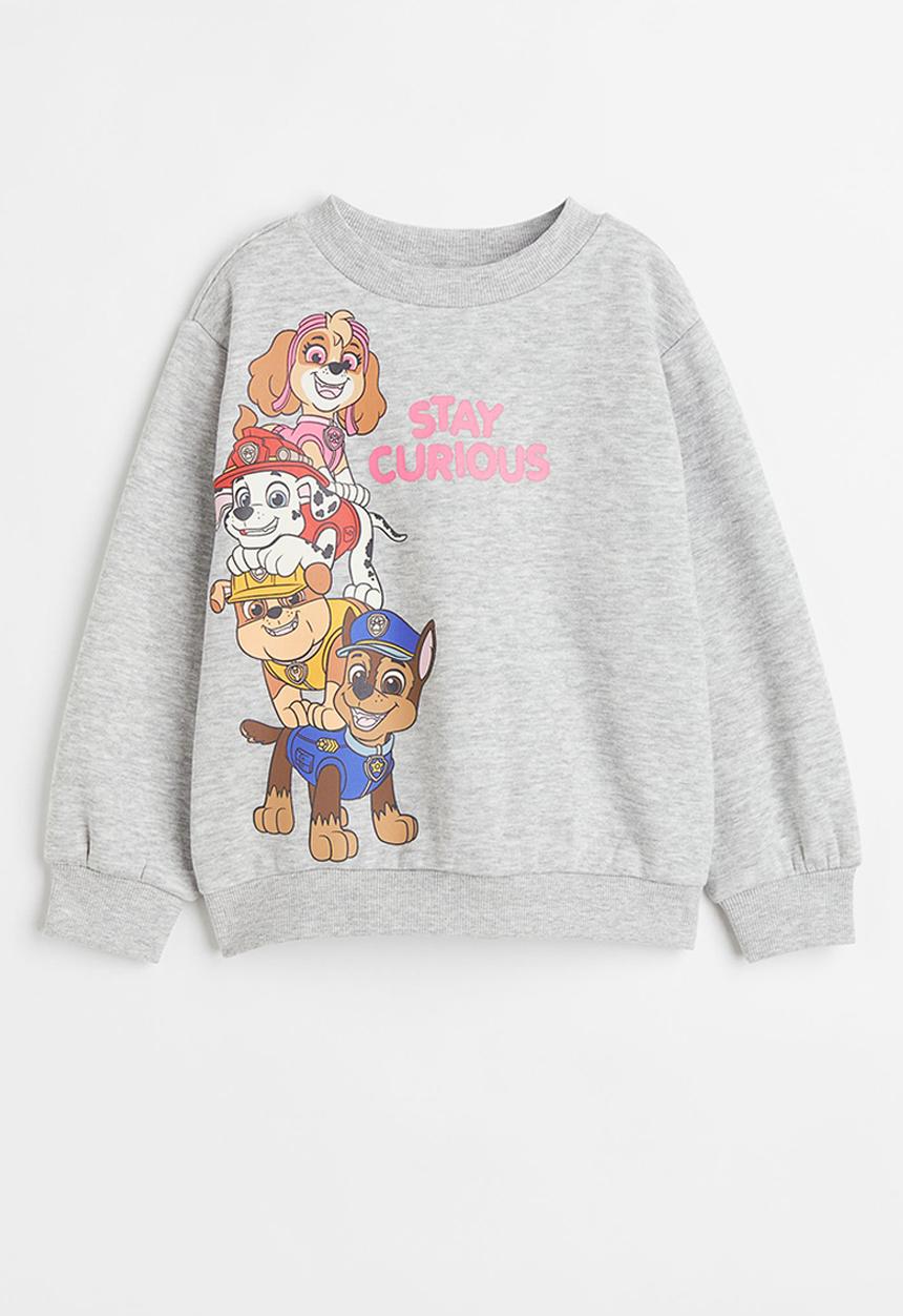 H&M - Sweatshirt - light grey marl/paw patrol
