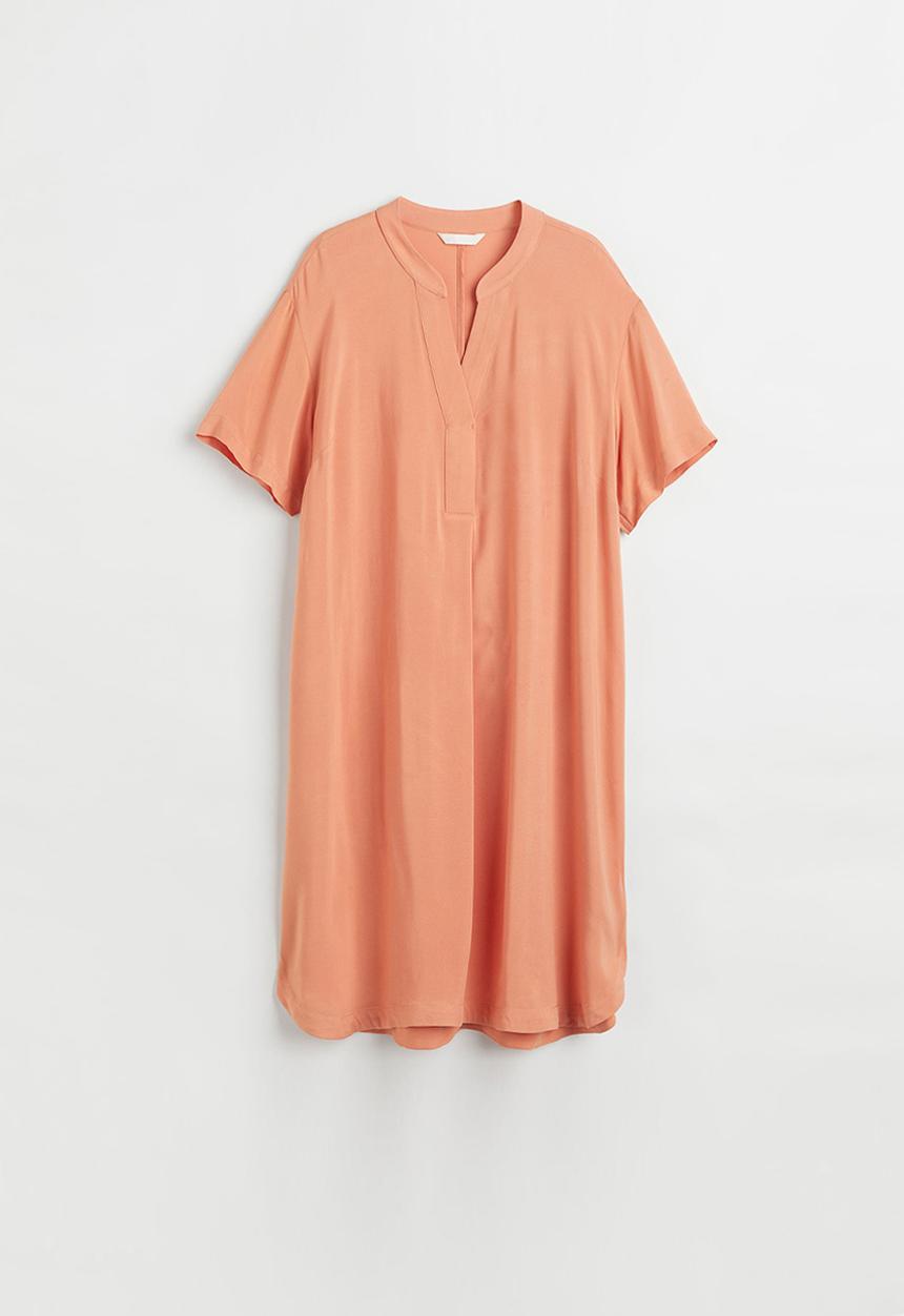 H&M - V-neck tunic - apricot 