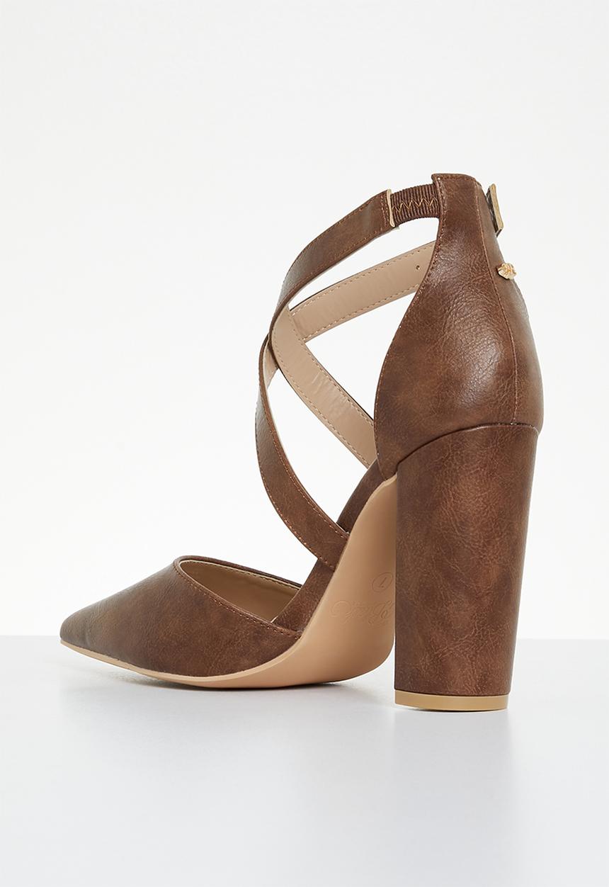 Miss Black - Criss1 heel - chocolate