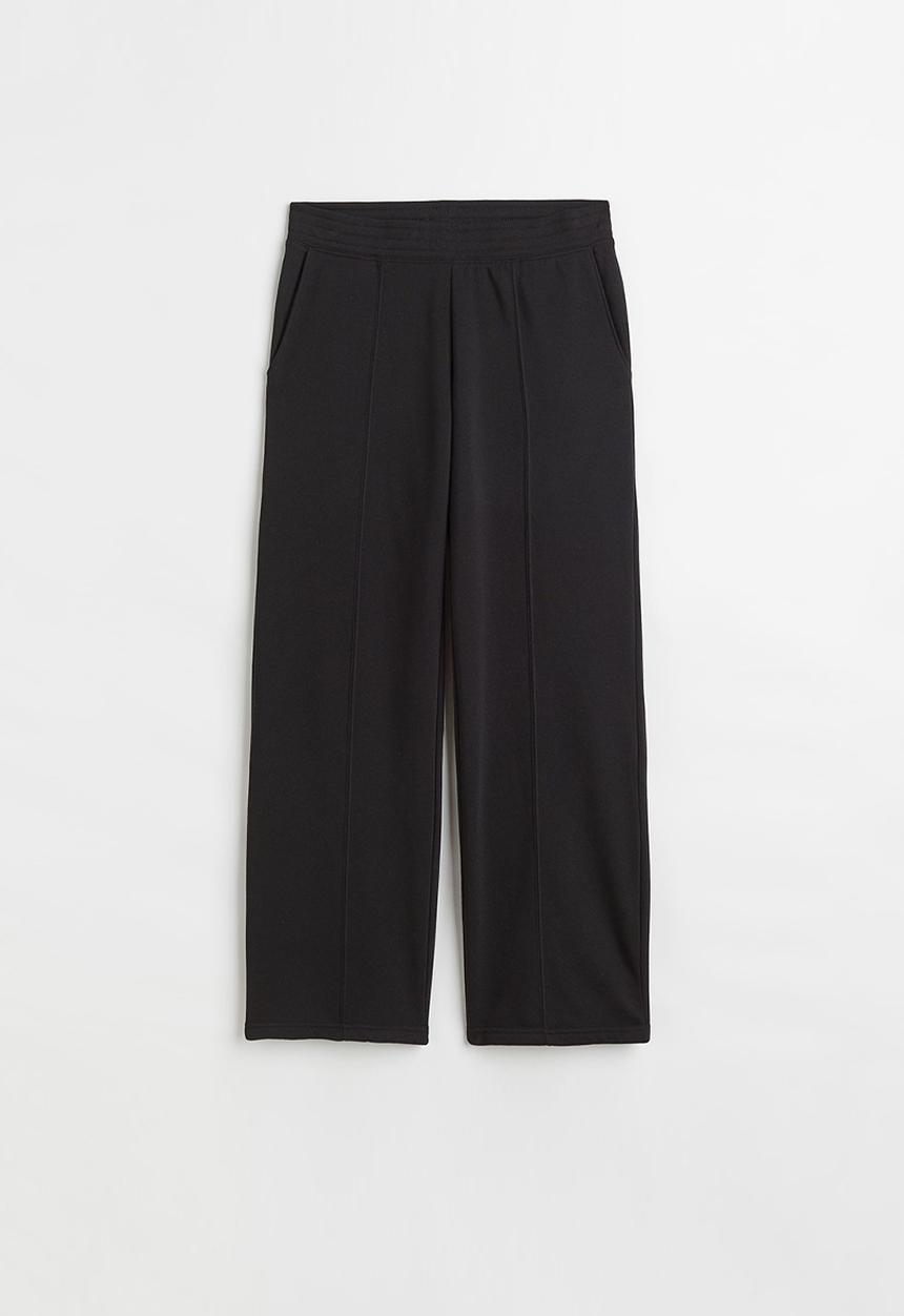 H&M - Straight joggers - black