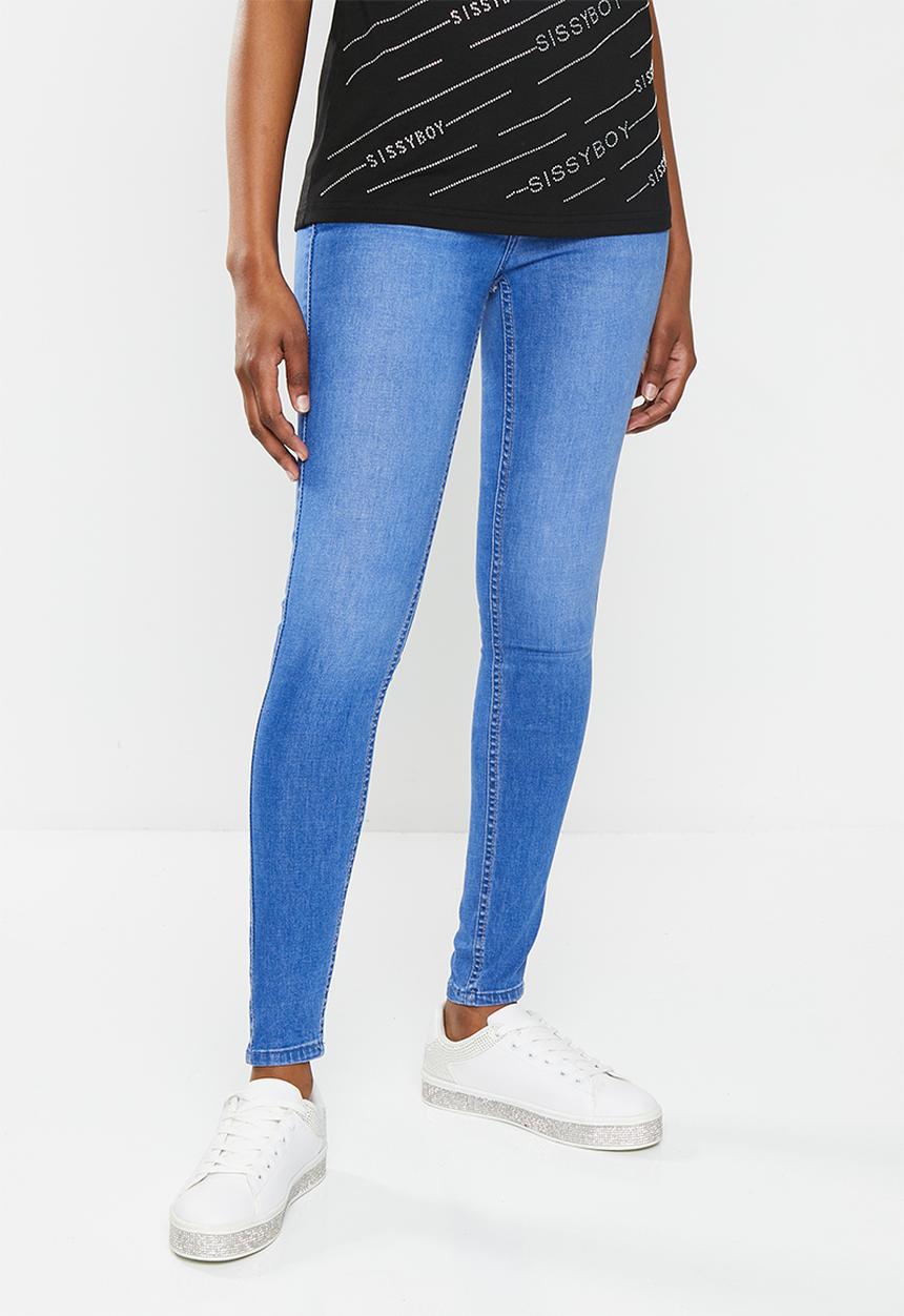 SISSY BOY - Axel bumbooster skinny with welt plate - periwinkle