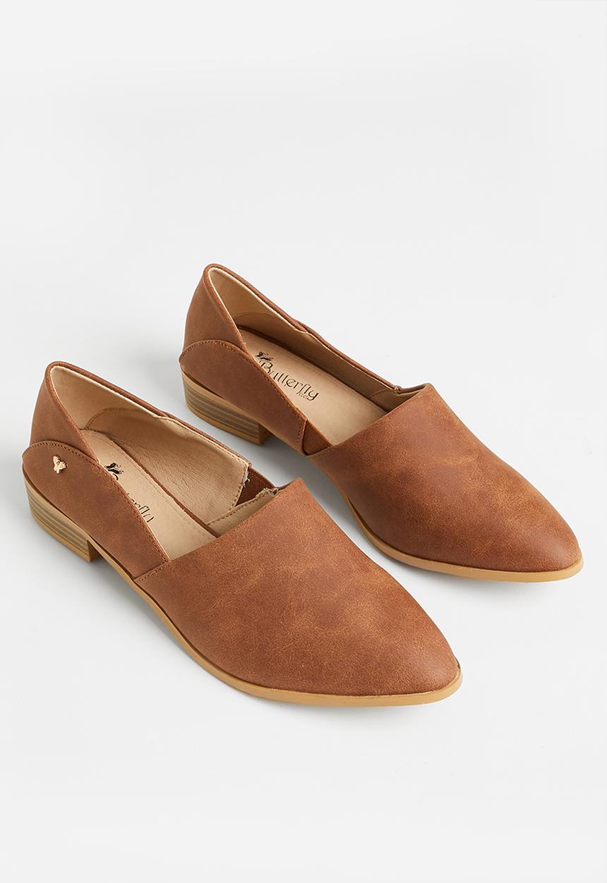 Butterfly Feet - Kerene 1 slip-on - choc
