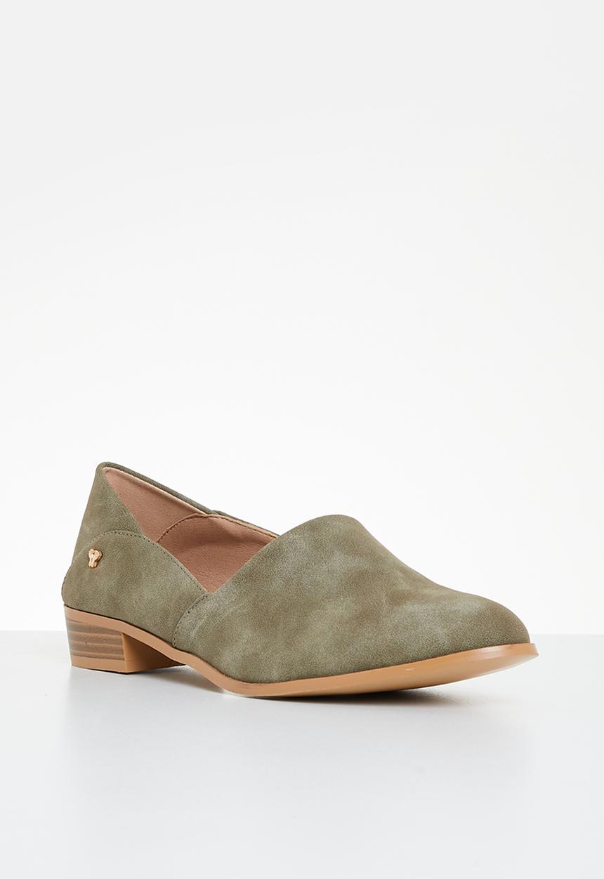 Butterfly Feet - Kerene 1 slip-on - olive