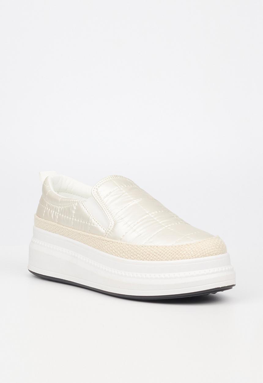 Butterfly Feet - Senhora 8 slip-on - white