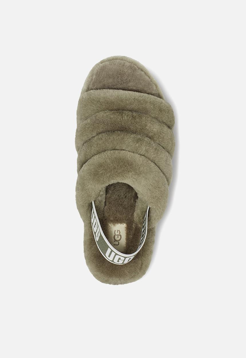 UGG® - Fluff yeah slide - burnt olive