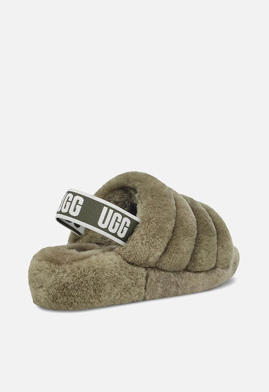 UGG® - Fluff yeah slide - burnt olive