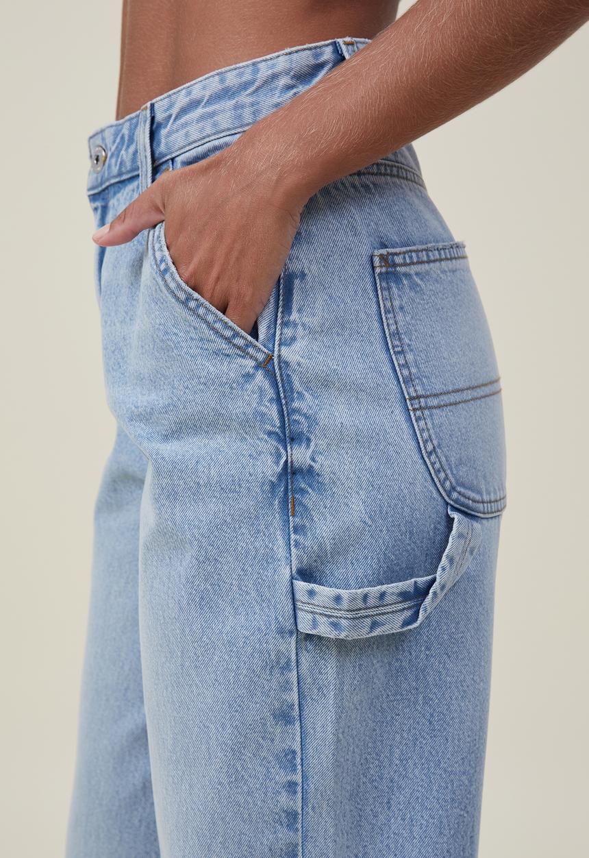 Cotton On - Carpenter jean - bondi blue 