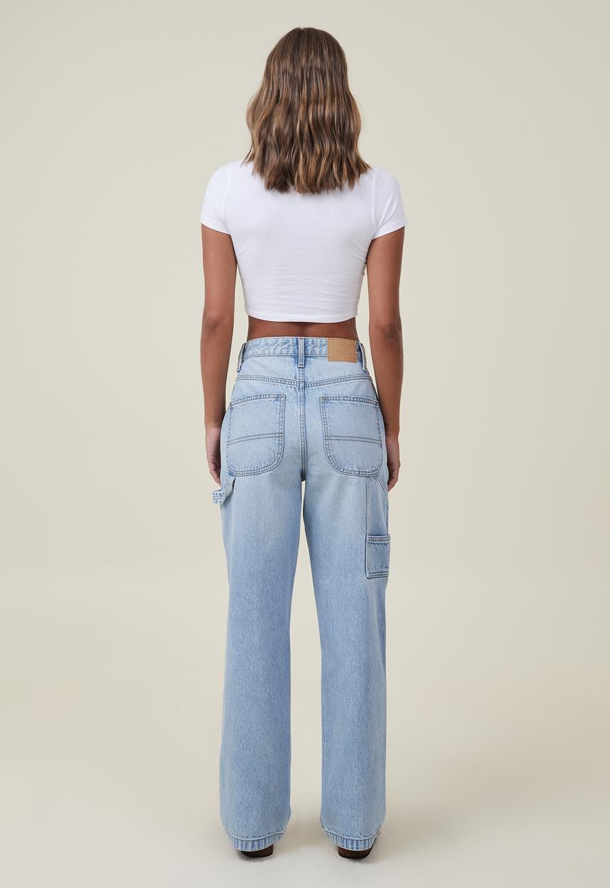 Cotton On - Carpenter jean - bondi blue 