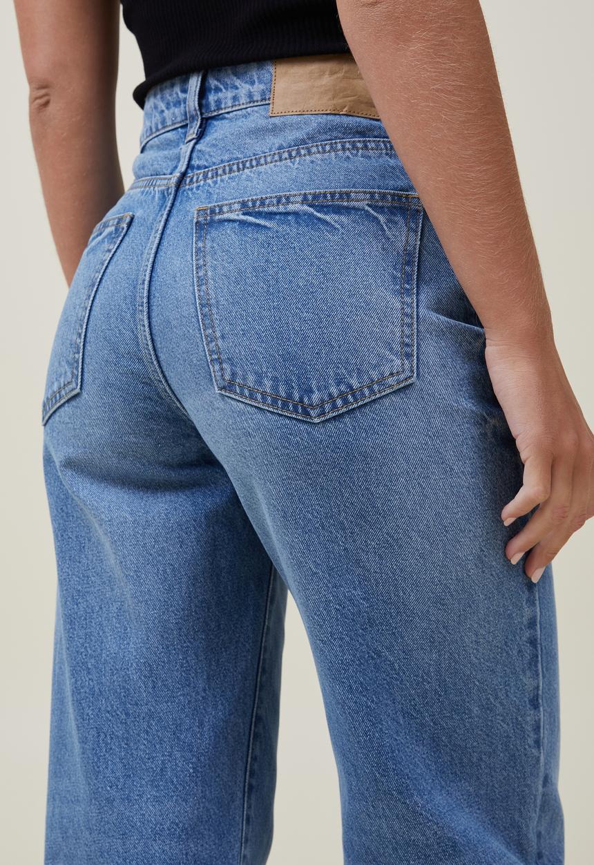 Cotton On - Loose straight jean - surfers blue 