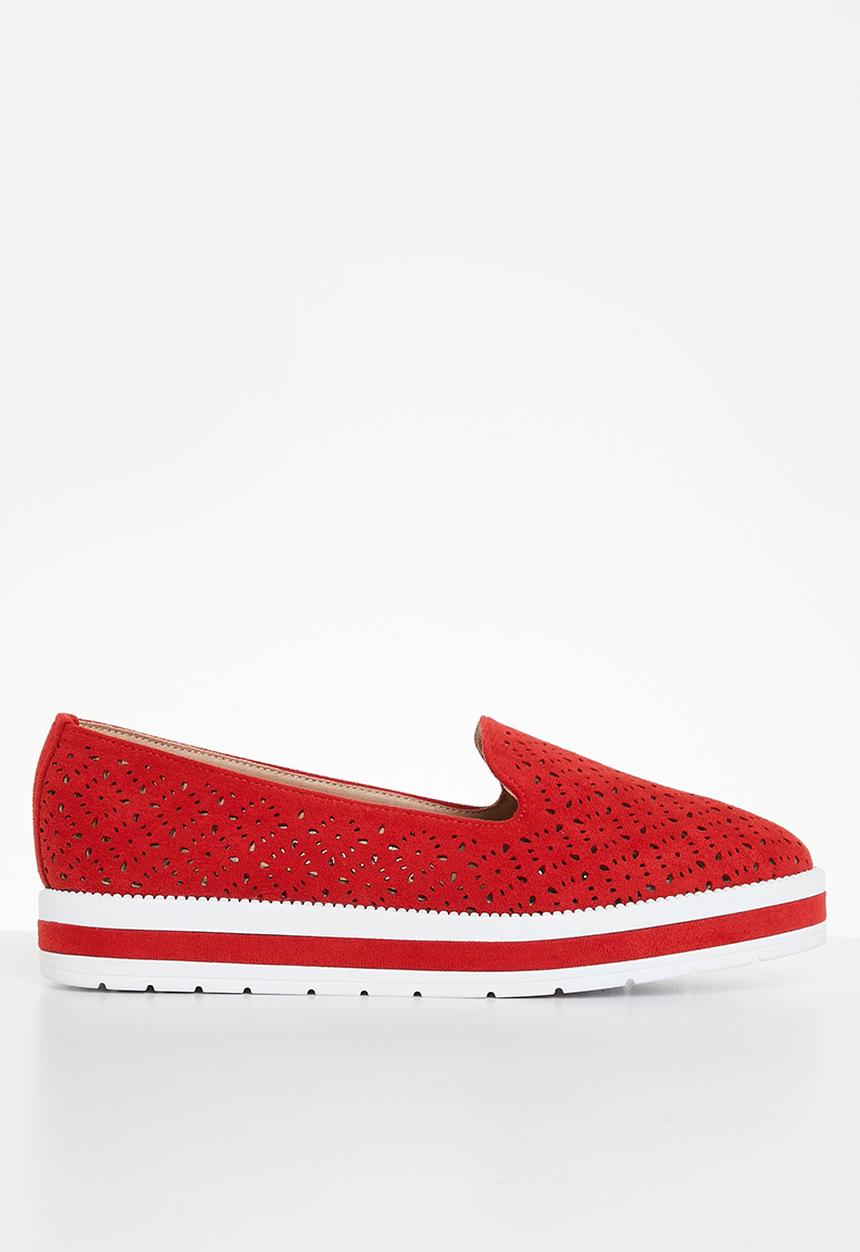 Butterfly Feet - Palmer 1 slip-on - red