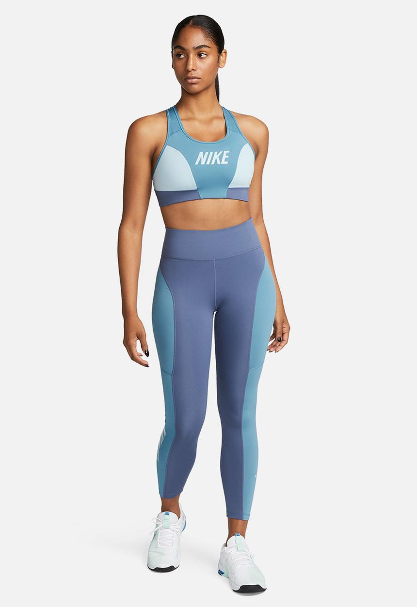 Nike - W nk one df mr 7/8 tght cb - diffused blue/noise aqua/ocean bliss