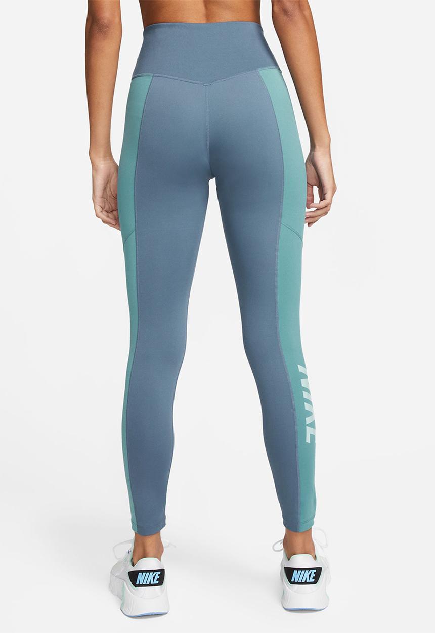 Nike - W nk one df mr 7/8 tght cb - diffused blue/noise aqua/ocean bliss
