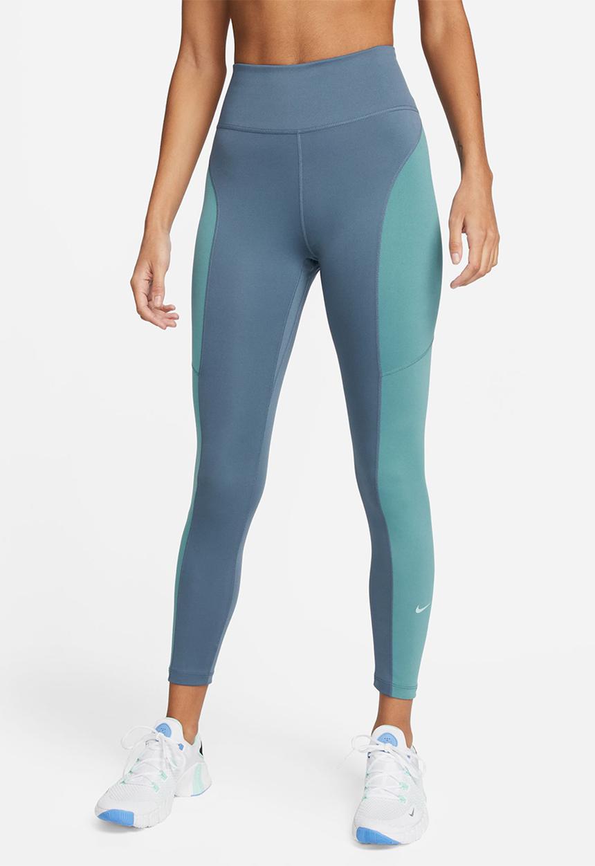 Nike - W nk one df mr 7/8 tght cb - diffused blue/noise aqua/ocean bliss