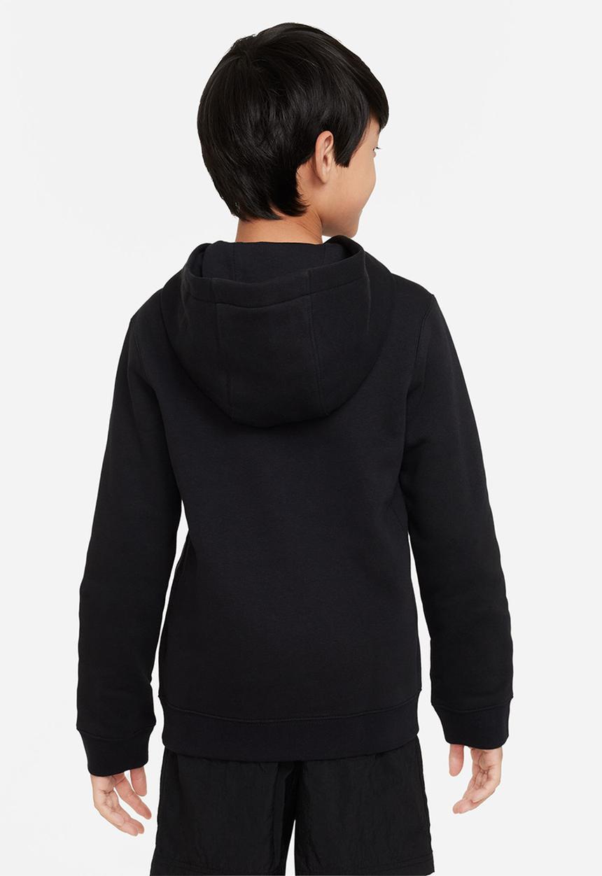 Nike - B nsw po hoodie bb mlogo - black