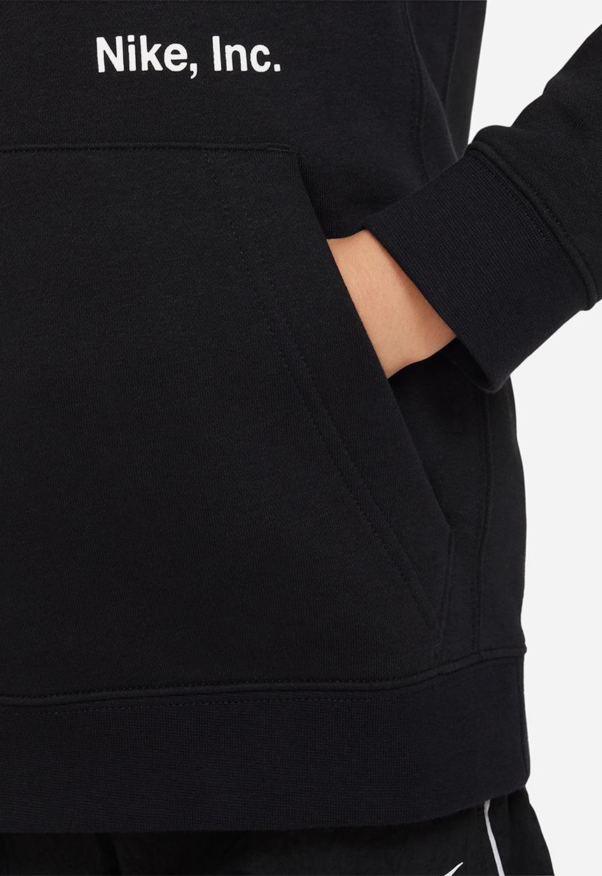 Nike - B nsw po hoodie bb mlogo - black