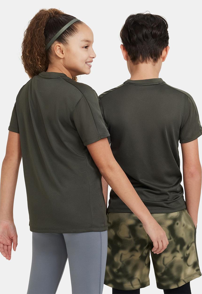 Nike - K nk df trphy23 ss top gx - cargo khaki/white