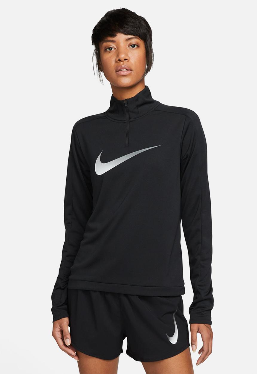 Nike - W nike dri-fit swoosh hbr hz - black & reflective silv