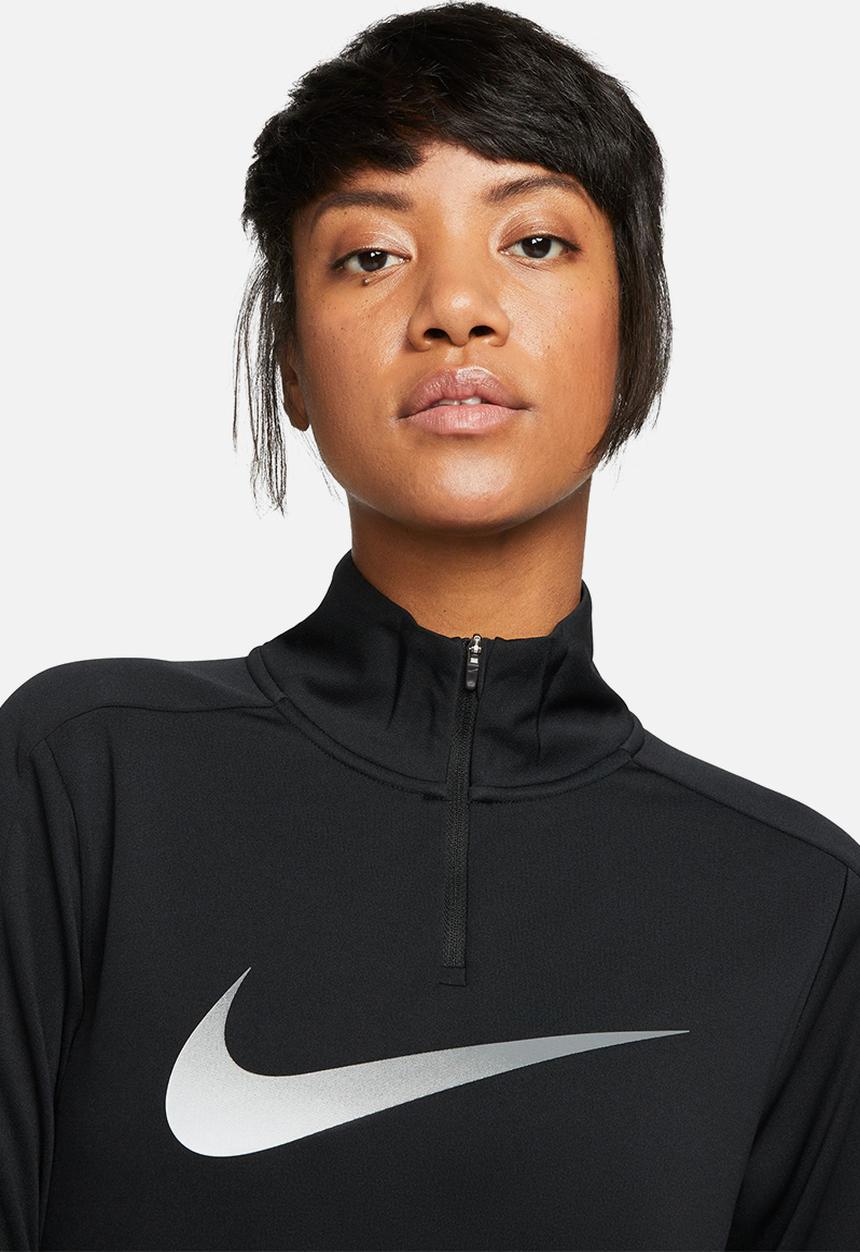 Nike - W nike dri-fit swoosh hbr hz - black & reflective silv