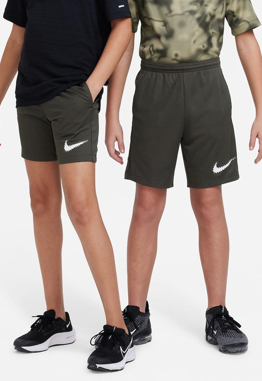 Nike - K nk df trphy23 short gx - cargo khaki/white