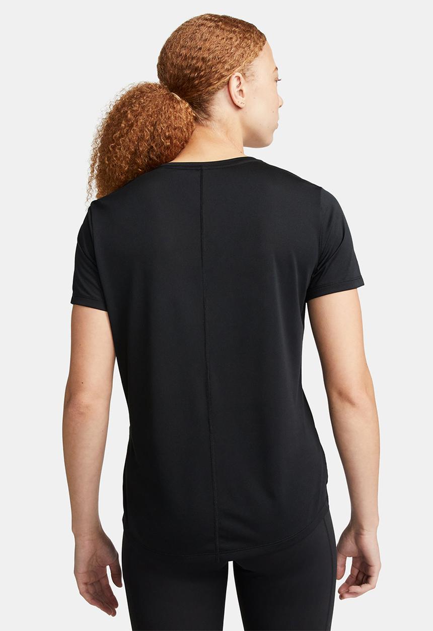 Nike - W nike one dri-fit swoosh hbr short sleeve - black