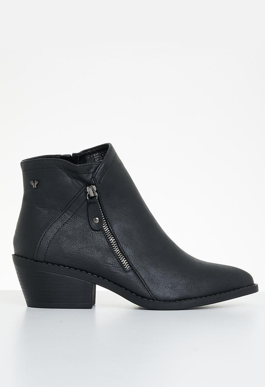 Butterfly Feet - Coraline 3 ankle boot - black