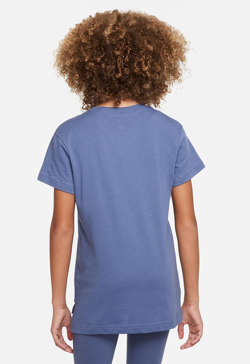 Nike - G nsw tee dptl basic futura - diffused blue & active pink