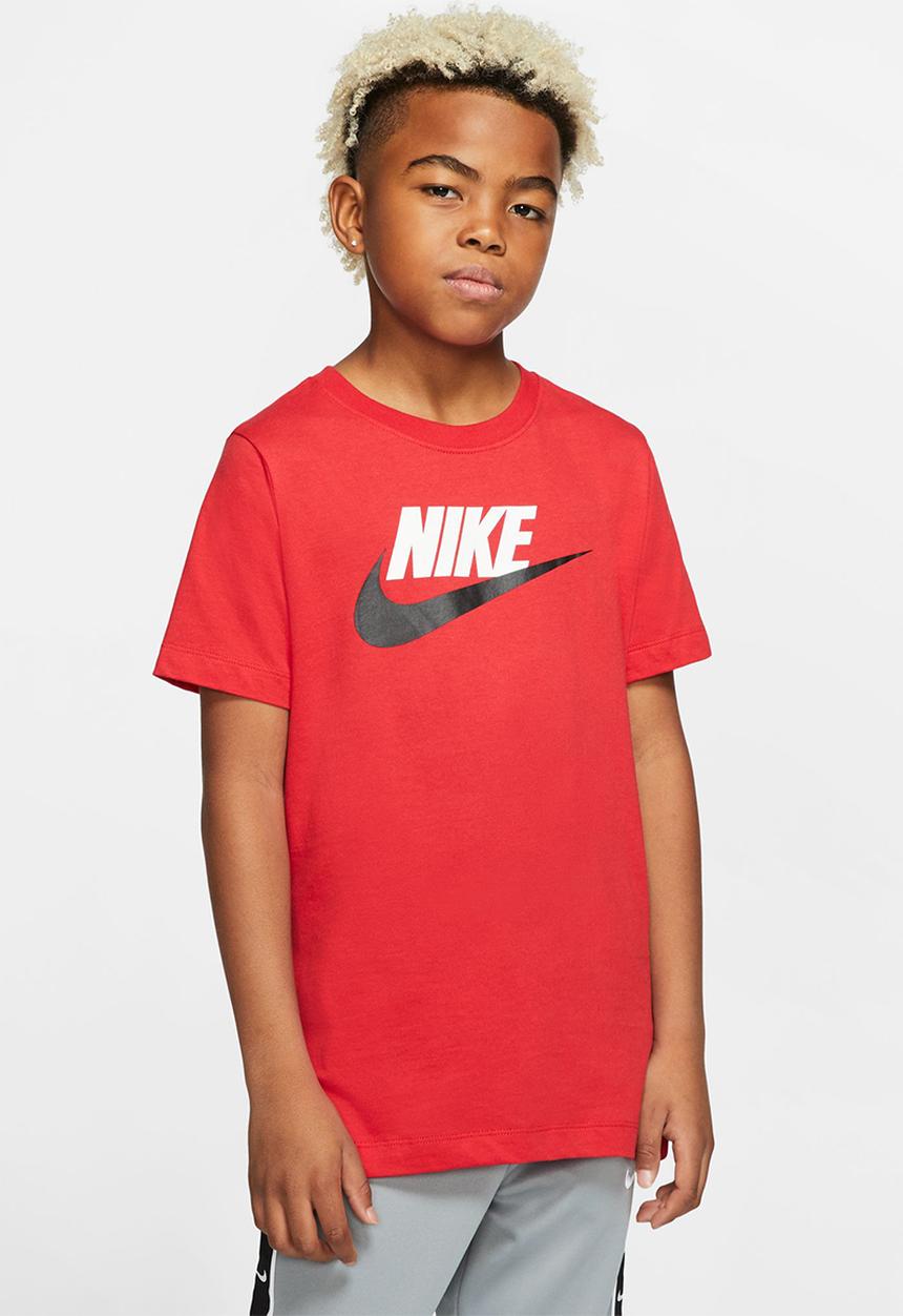 Nike - B nsw tee futura icon td - red