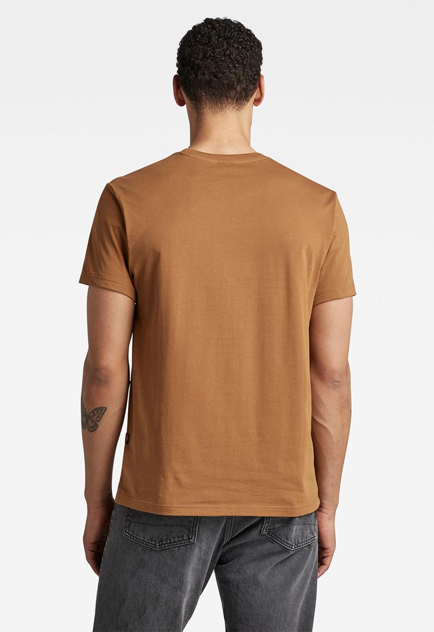 G-STAR - Base-s r t short sleeve - oxide ocre