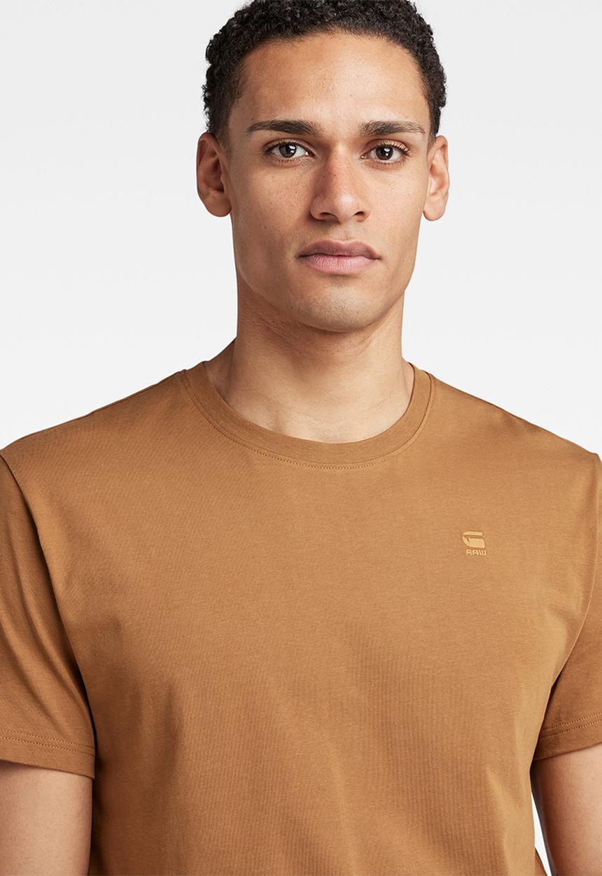 G-STAR - Base-s r t short sleeve - oxide ocre