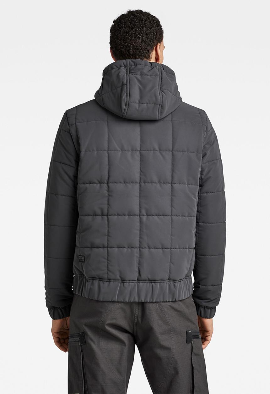 G-STAR - Meefic sqr quilted hdd jkt - reflective black