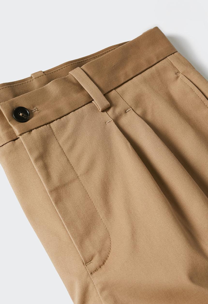 MANGO - Trousers etna - medium brown