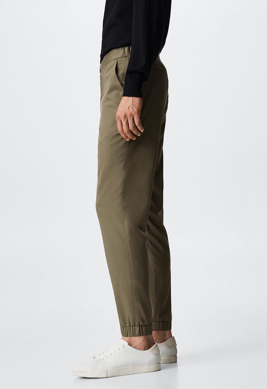 MANGO - Trousers agave - khaki