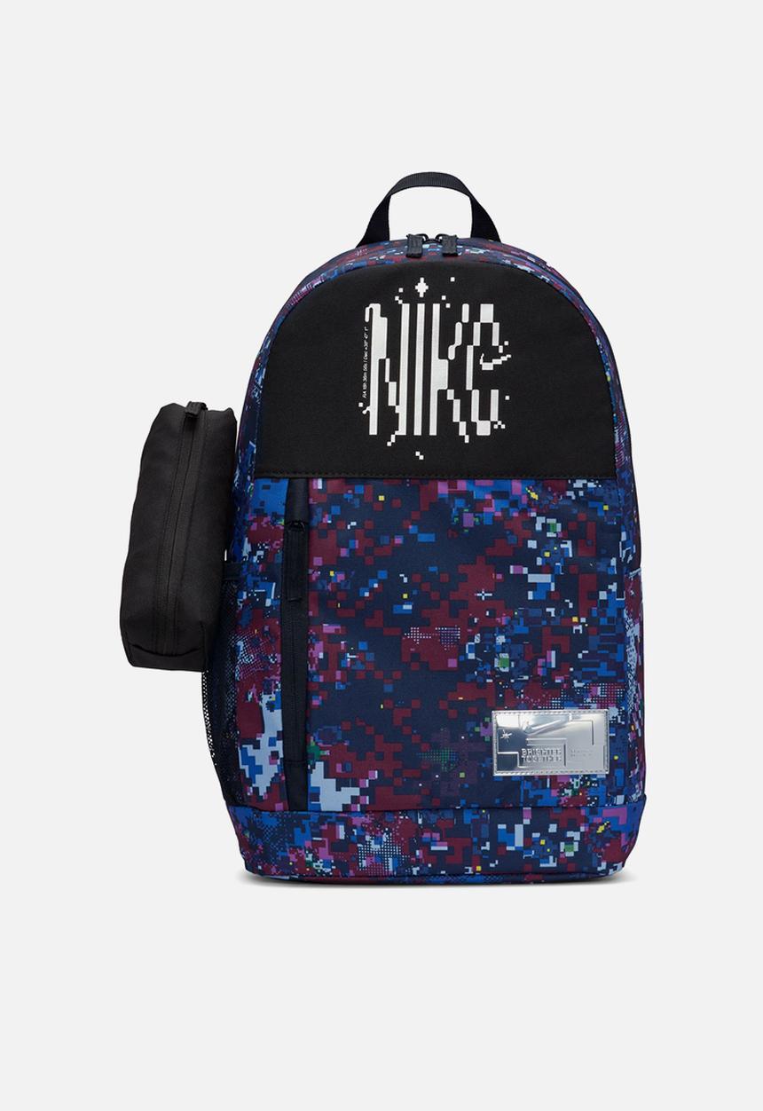 Nike - Y Nike elemental backpack - cat aop 4 - black