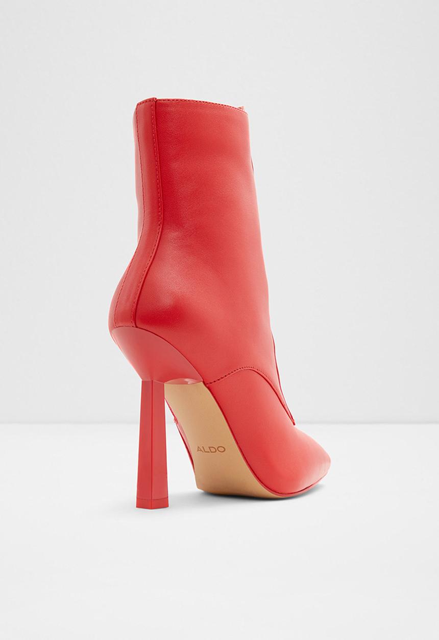 ALDO - Began leather boot - red other
