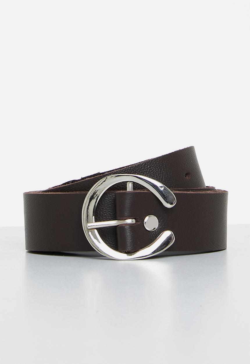 Superbalist - Mulalo leather belt - tobaco