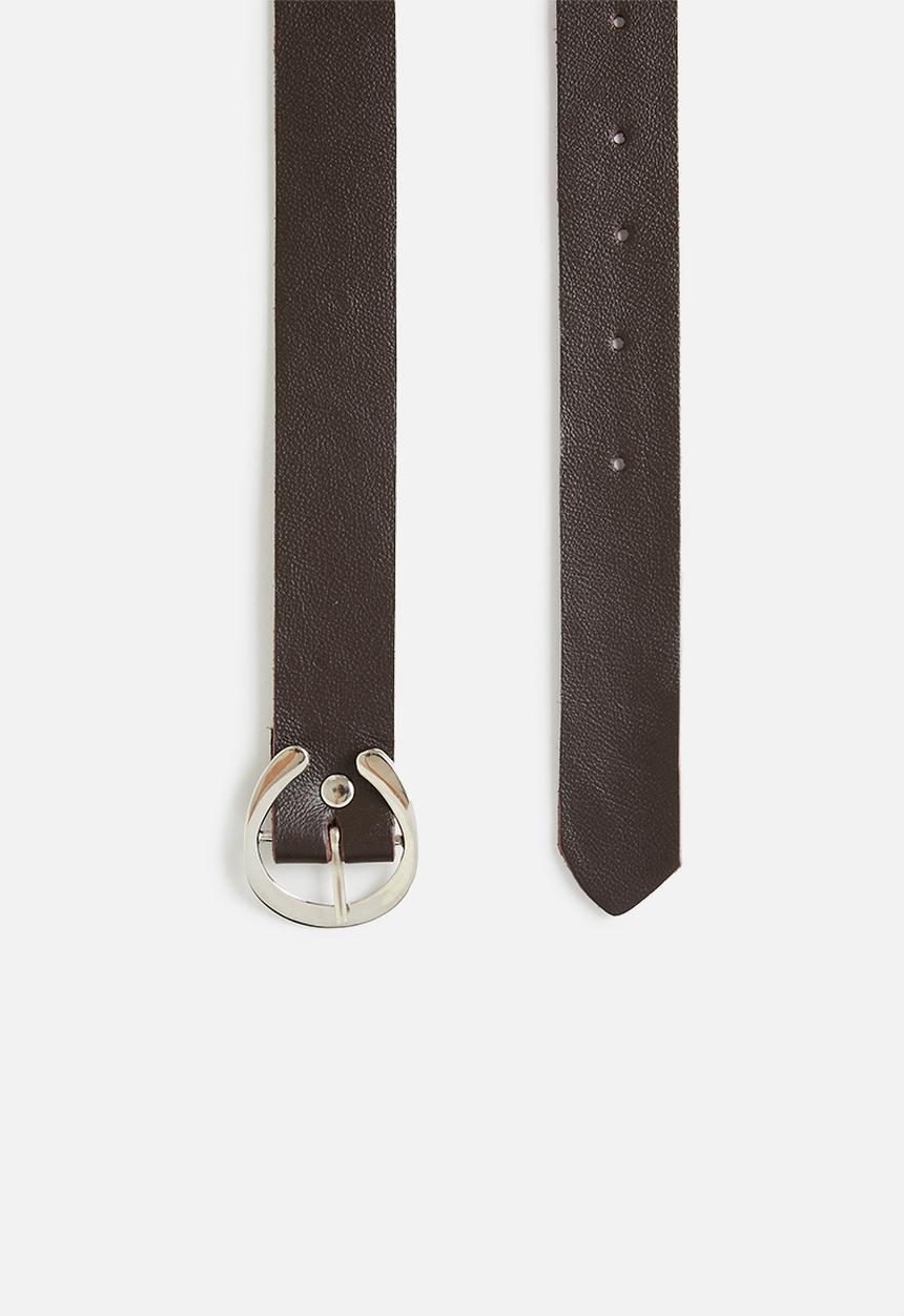 Superbalist - Mulalo leather belt - tobaco