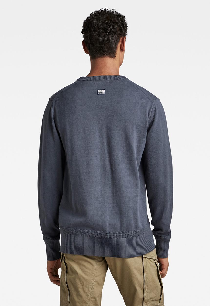 G-STAR - Premium core r knit - fantem blue