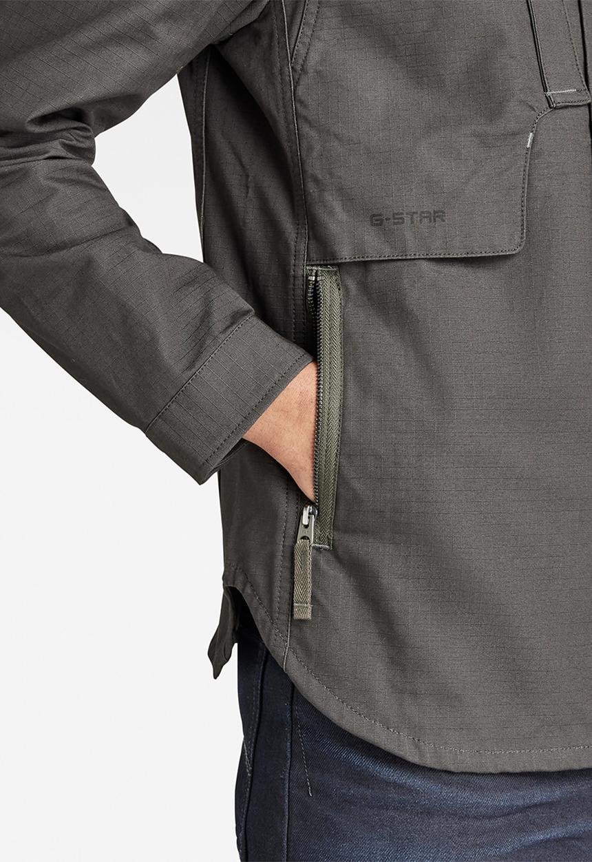 G-STAR - Utility zip overshirt - cloack