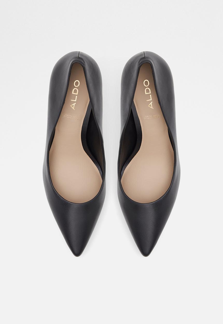 ALDO - Sereniti leather court heel - black