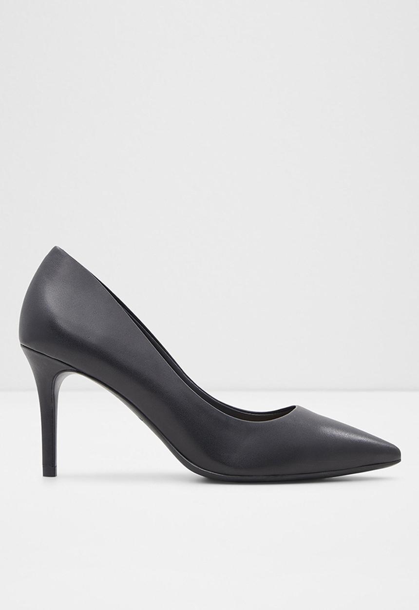 ALDO - Sereniti leather court heel - black