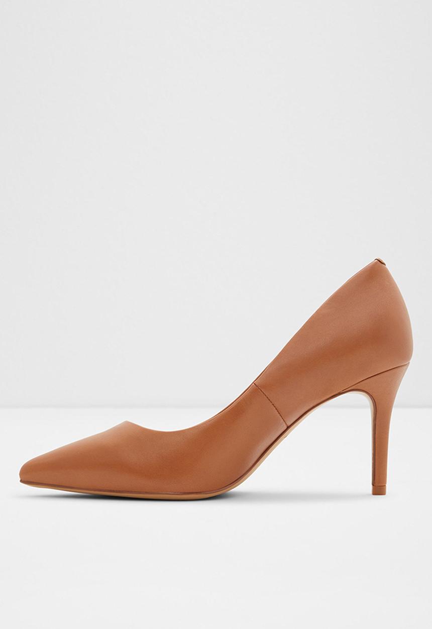 ALDO - Sereniti leather court heel - medium brown
