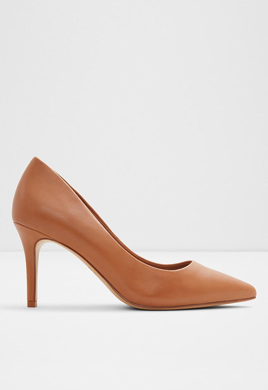 ALDO - Sereniti leather court heel - medium brown
