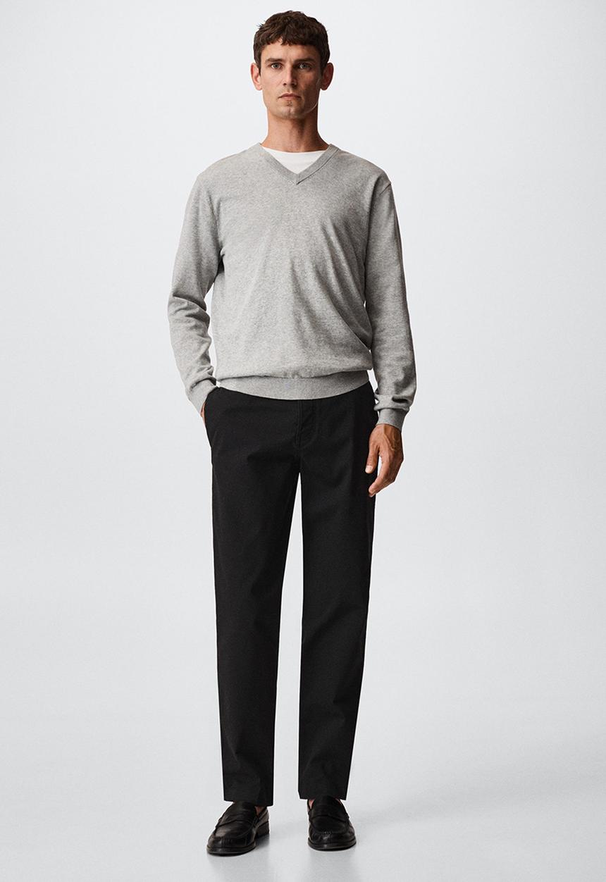 MANGO - Trousers felipe - black 
