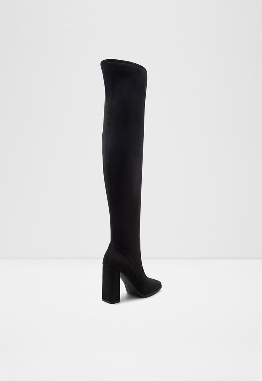 ALDO - Toeder boot - open black
