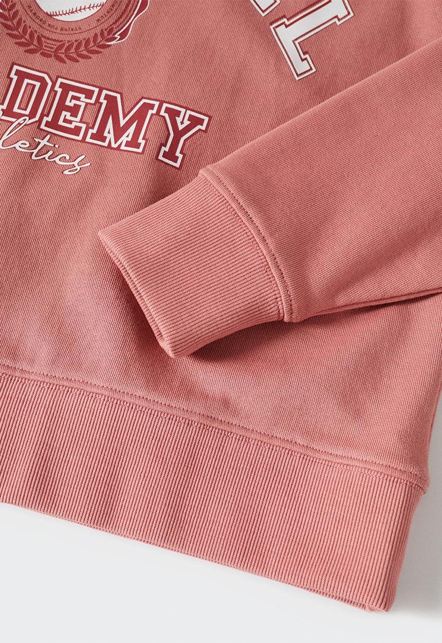 MANGO - Sweatshirt  baseball - light pink